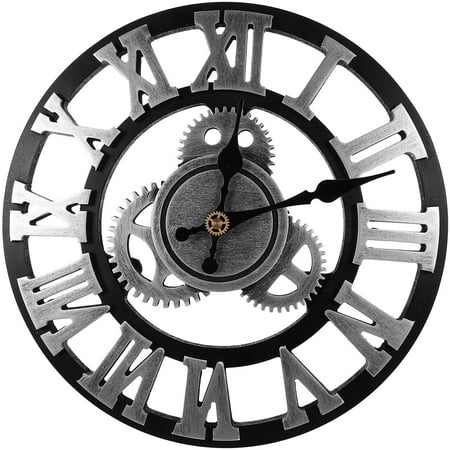 Raindrops Gear Wall Clock - Stylish Modern and Timepiece for Home and Office