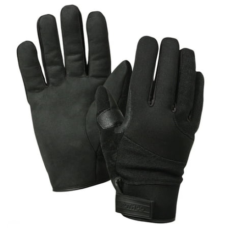 Cold Weather Street Shield Police Cut Resistant Lined Gloves in Black