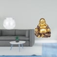 thumbnail image 2 of Acuario de escritorio,Pecera pequeña transparente,pecera,jarrón,mesa,Tanque de peces Contenedor de acuario transparente Hogar,Estatua de Buda,Figuras de estatuas de Buda Bodhisattva de, 2 of 8