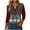 Grey, variant on zaveiop Fall Season V Neck Shirt for Women Funny Christmas Gnome Thanksgiving Plaid Long Sleeve Graphic Tee Family Party Raglan Tops (Dark Green, 3XL)