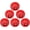cherry flowers red, variant on 6PCS Paper Lanterns Round Decorative Hanging Paper Lanterns for New Year'eve Birthday, Wedding, Christmas Xmas, Graduation, Indoor and Outdoor Party Decoration