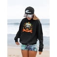 thumbnail image 2 of Day Of Dead Skeleton Girl Hoodie Women -Image by Shutterstock, Female 5X-Large, 2 of 4