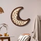 thumbnail image 5 of Decoración del hogar, decoración de habitaciones, decoración de paredes, colgante de decoración de pared, luz nocturna LED de madera bohemia, colgante de decoración de pared, lámpara luminosa de mader, 5 of 6