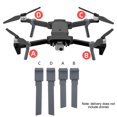 thumbnail image 2 of Destyer Shock Absorber Durable Portable Heighten Leg Tripod Replacement for X8 SE, 2 of 6