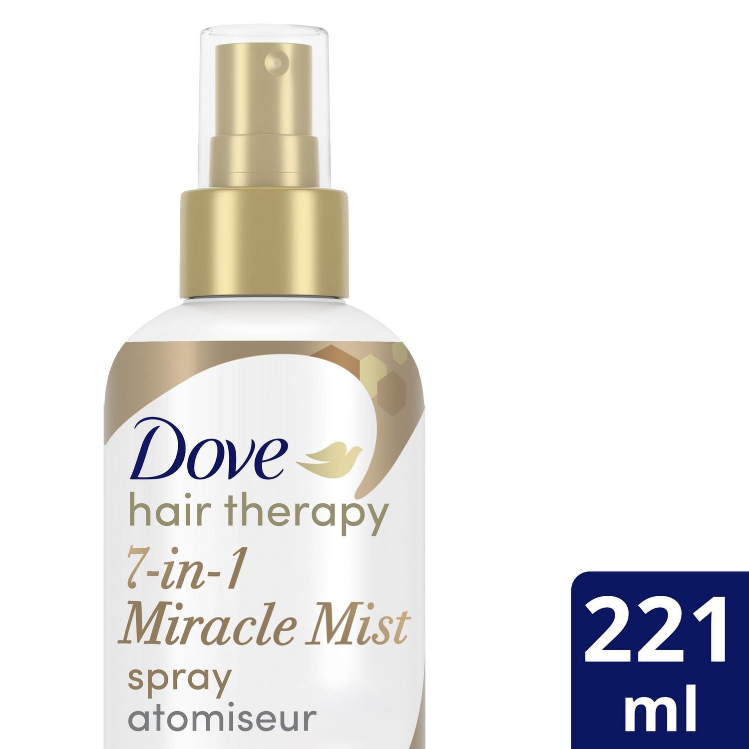Brume Miracle multitâche 7 en 1 Dove Hair Therapy 221ml Brume Définissante