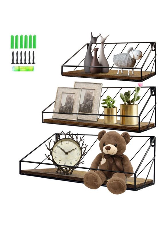 Floating Shelves in Wall Shelves