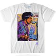 thumbnail image 2 of Men's Jimi Hendrix Hendrix Pop Art T-shirt Large White, 2 of 2