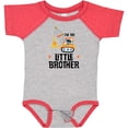 thumbnail image 3 of Inktastic Little Brother Construction Truck Boys Boys Baby Bodysuit, 3 of 5