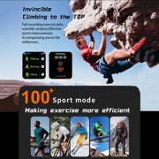 Rainbuvvy T93 smartwatch with 1.96 inch 4GB memory, portable headphones, sports watch