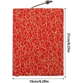 thumbnail image 2 of HUGFEGWE Book Cover Sleeve Paperback Protector: Book Covers for Hardcover - Soft Cloth Book Protector with Flower Pattern - Adjustable Book Sleeve for Notebook Bible Planner Book Lovers Accessories, 2 of 9