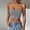 Gray, variant on Women's Crop Cami Tops Slim Scoop Neck Spaghetti Strap Tank Tops Solid Color Summer Basic Camisole Tees,Green