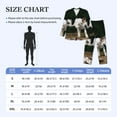 thumbnail image 4 of Balery Cute Goat Baby Pijama para Hombre de Dos Piezas con Manga Larga, Conjunto de Dormir y Descanso Suave con Bolsillos-Small, 4 of 7