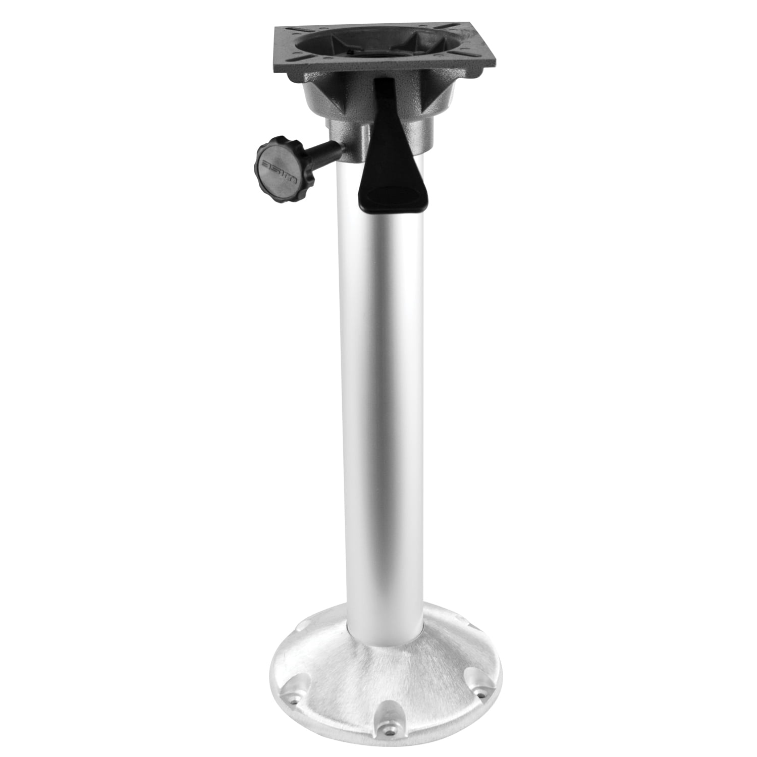 BOAT SEAT ACTION 8" FIXED HEIGHT PEDESTAL POST W/ SWIVEL MADE IN USA 7" WITHOUT