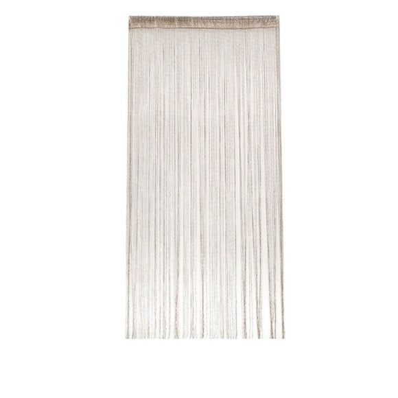 Beaded Door Curtain for Door Window Tassel Room Divider Polyester 100X200Cm