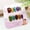 KMY598-K2-B5 Midnight Carnival [Cardboard Jelly Glue], variant on Dopamine spar cat's eye nail art piece, colorful leopard print nail patch, divided into 10 pieces of hand-worn nail