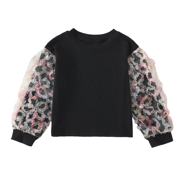 Sudadera con Capucha Gibobby Manga Larga Tul Estampado Primavera Otoño Niñas 12-18 Meses