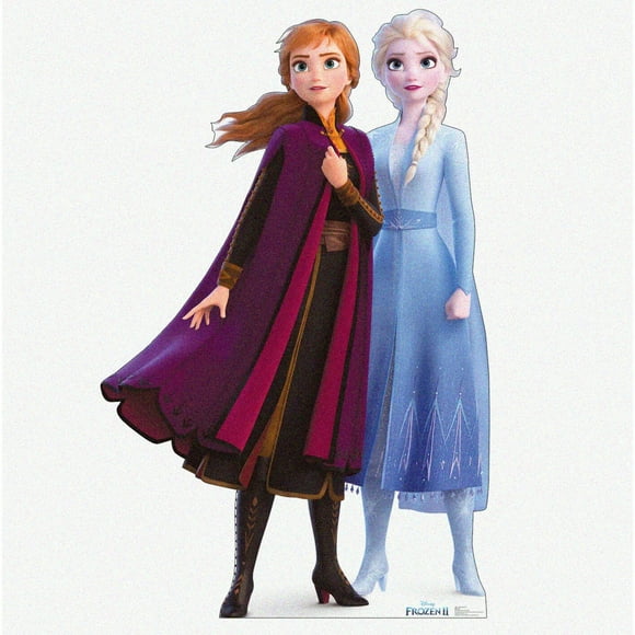 Frozen Fantasy Standup Taille Réelle : le Voyage Magique d'Anna & Elsa dans Frozen II (Film 2019)