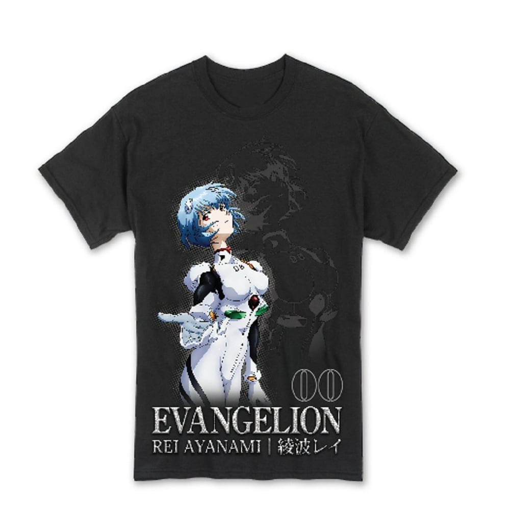 rei ayanami t shirt bershka