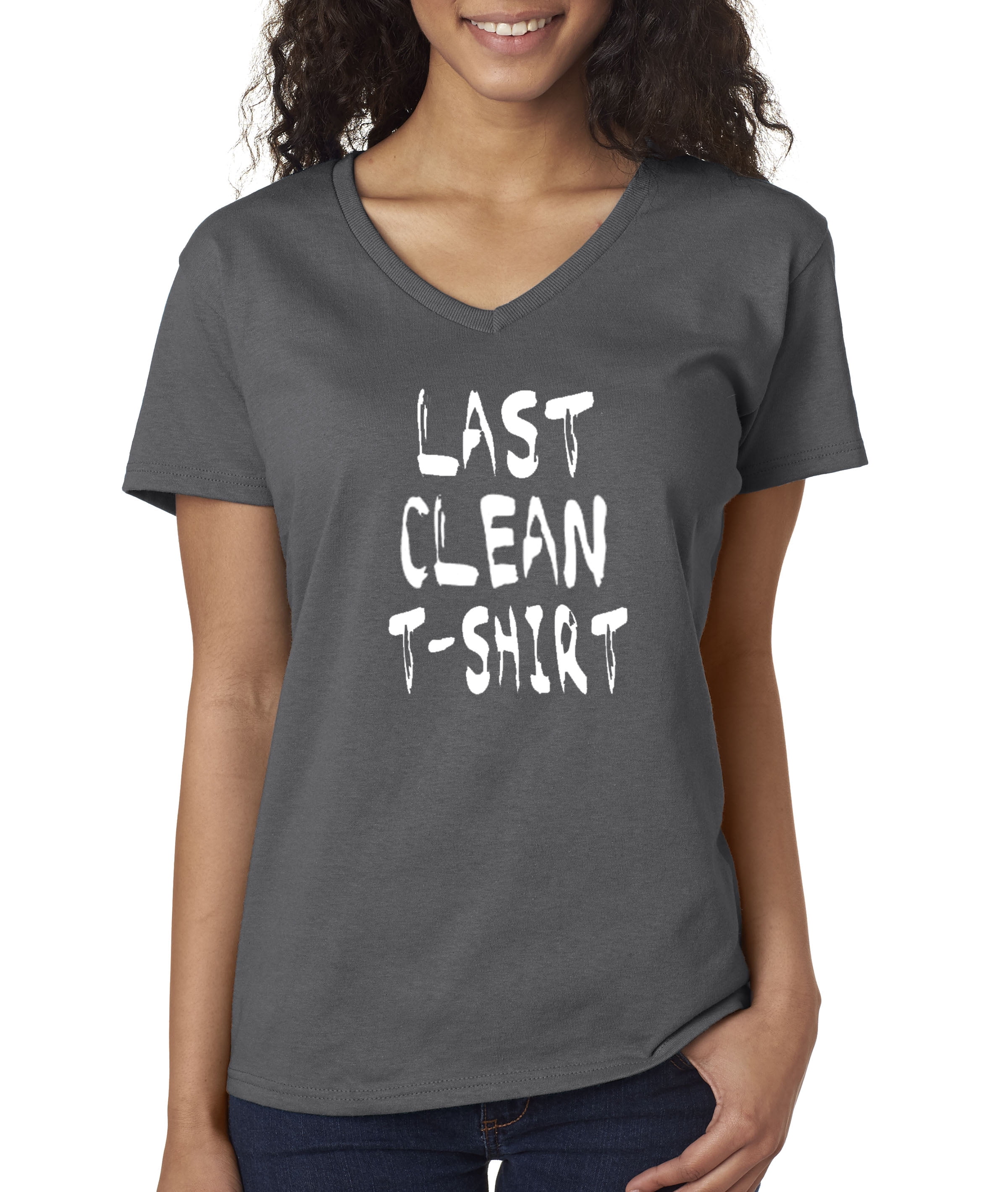 T-Shirt Last Clean T-Shirt Funny Humor 