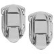 thumbnail image 3 of Box Latch Hook Small Lock Hasp Wooden Box Jewelry Box Cabinets Indoor Use Chrome-Plated Iron 2Set, 3 of 4