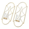 thumbnail image 1 of Candelabro de pared Jadeshay 2 uds hierro Vidrio alta capacidad, 1 of 8