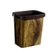 thumbnail image 5 of Papelera Papelera Cesta de Papel Papelera de Basura Contenedor de Basura Retro, Contenedor de Basura de Grano de Madera Mimético para El Hogar para Of 13L, 5 of 8