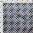 thumbnail image 2 of oneOone Cotton Poplin Navy Blue Fabric Houndstooth Sewing Craft Projects Fabric Prints By Yard 42 Inch Wide, 2 of 4