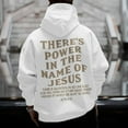 thumbnail image 4 of Christian Jesus Saves Hoodies for Men Inspirational Religious Faith Sweatshirts Vintage Bible Verse Graphic Pullovers, 4 of 6