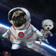 thumbnail image 5 of Funny Halloween Astronaut Cosplay Dog Clothes for Small Dogs Winter French Bulldog Jacket Standing Cartoon Dog Halloween Costume Chihuahua Pet Clothes, 5 of 10