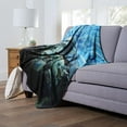 thumbnail image 2 of Star Wars The Mandalorian Hyperspeed Kids Silk Touch Throw Blanket, 2 of 5