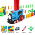 thumbnail image 1 of QualitChoice Ensemble de Jouets de Train de Dominos Ensemble de Blocs de Dominos Éducatifs pour Enfants, 1 of 6