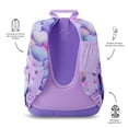 thumbnail image 4 of TOTTO Mochila Escolar Grande para Niña Porta Laptop 14 Repelente a Líquidos | 20 L - ACUARELA Purpura G, 4 of 6
