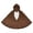 Brown-23, variant on FUZHIQ Men Women Poncho Cloak for Adult Halloween Party Outfits