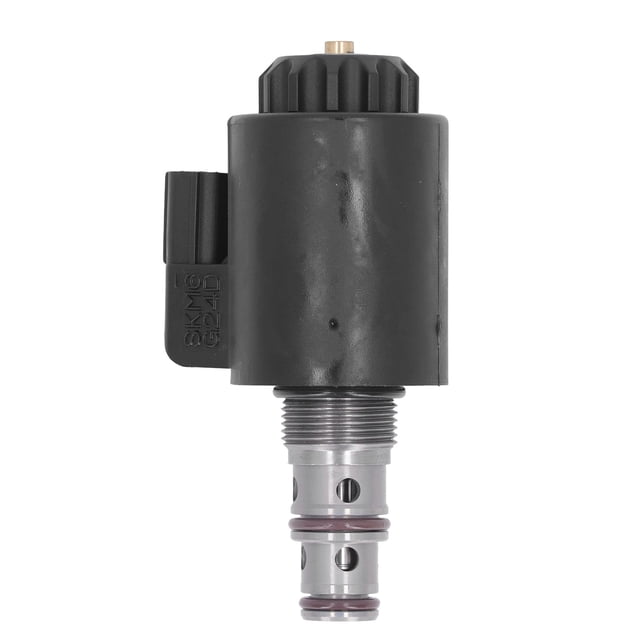 Válvula Solenoide De Parada, Válvula Solenoide De Cierre De Acero De Aleación SKM6 G24D16B, Válvula Solenoide De Parada De 24 V Y 2 Pines Para Excavadora KOBELCO