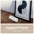 thumbnail image 3 of BRIGHTFUFU 1Set Mirror Stand Full Length Wooden Texture White Modern Style for Home Decor, 3 of 8