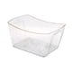 thumbnail image 1 of Cubo de hielo para fiestas, enfriador de vino, suministros de bar con asa, cubo de hielo, cubo de cerveza Lado de oro 18L, 1 of 9