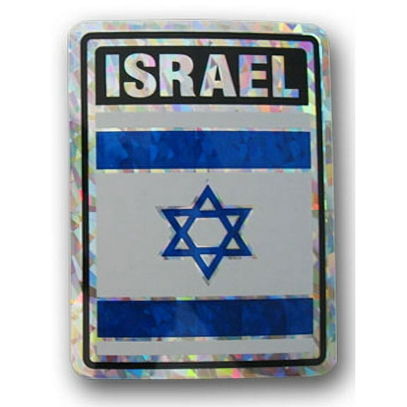 Israel Reflective Decal