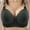 Black, variant on WREESH Push-Up Bra Full-Figure Bra Women Large Size Adjustable Push-Up Breathable Full Cup Bra Without Wires Bra Underwear Beige