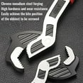 thumbnail image 4 of Adjustable Wrench,Auto Size Adjusting Wrench,19-43mm Self-Adjusting Quick Wrench,Multi-Size Spring Adjustable Wrench,Auto Size Rapid Wrench for Car,Bicycle,Plumbing Repairs, 4 of 6