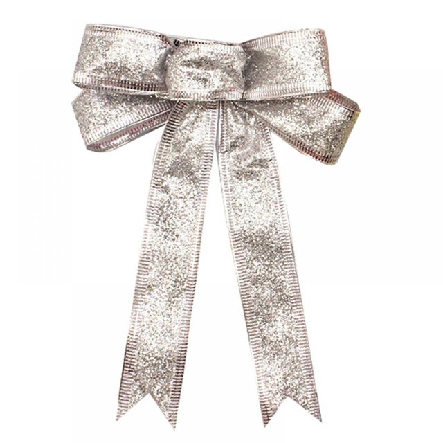 Large Christmas Bows for Wreaths, Buffalo Plaid Decorative Wreath Bow