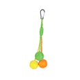 thumbnail image 4 of Pelota de cuerda de sisal para gatos, juguete rascador, pelota para perseguir, suministros ecológicos para mascotas, masticable amarillo naranja verde, 4 of 9