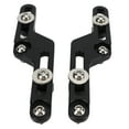 thumbnail image 1 of Windshield Mount Bracket Kit, Reducing Noise Windscreen Adjusters Increasing Stability Aluminum Alloy  For Motorcycle Black, 1 of 8