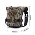 thumbnail image 2 of Bolsas de pierna caída Accesorios Bolsa de hombro para montar en bicicleta al aire libre (camuflaje), 2 of 7