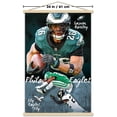 thumbnail image 3 of NFL Philadelphia Eagles - Saquon Barkley 25 Wall Poster with Magnetic Frame, 22.375" x 34", 3 of 3