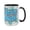 Black, variant on 15oz "Zero Chill" Ceramic Mug – Bold Graphic Design, Inspirational Quote Coffee Cup for Daily Use