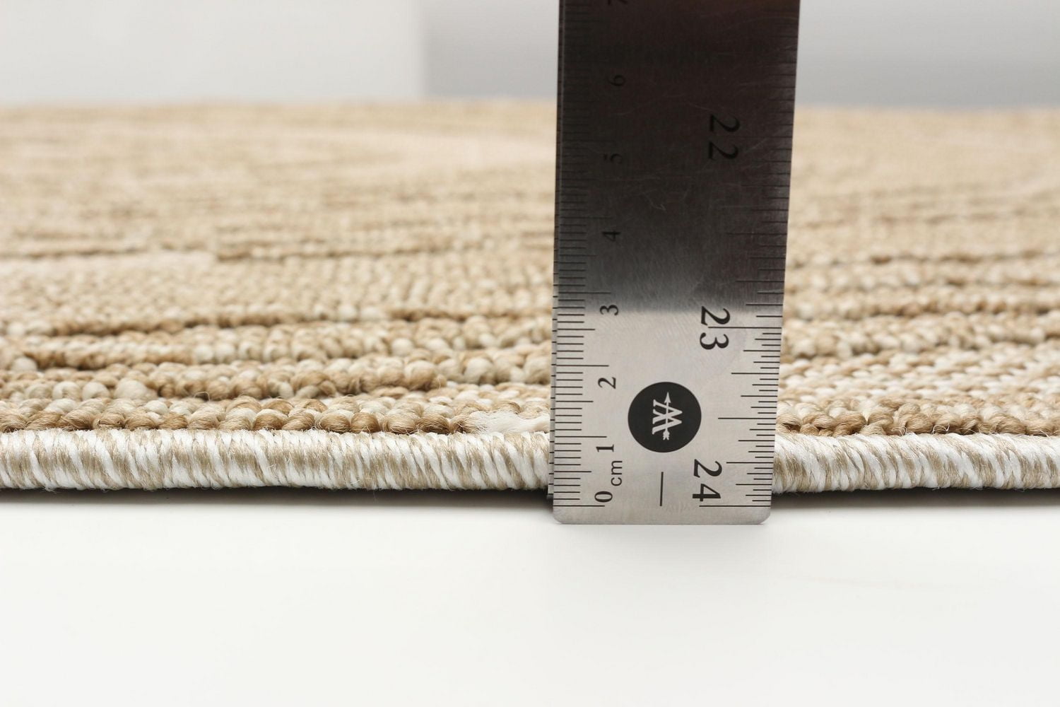 ECARPET Jute Style Area Rug for Bedroom, Living Room, Dining Room Merry Collection