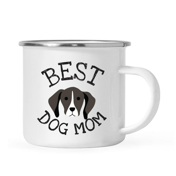 Koyal Wholesale Best Dog Mom Stainless Steel Campfire Mug Pointer, Dog Graphic