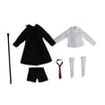 thumbnail image 3 of koolsoo 1/ Figure Blazer Set Tie Accessory Cosplay Gift Compact Stylish Mini Props Cosume Realistic Versatile Toy Belt Socks Black, 3 of 9