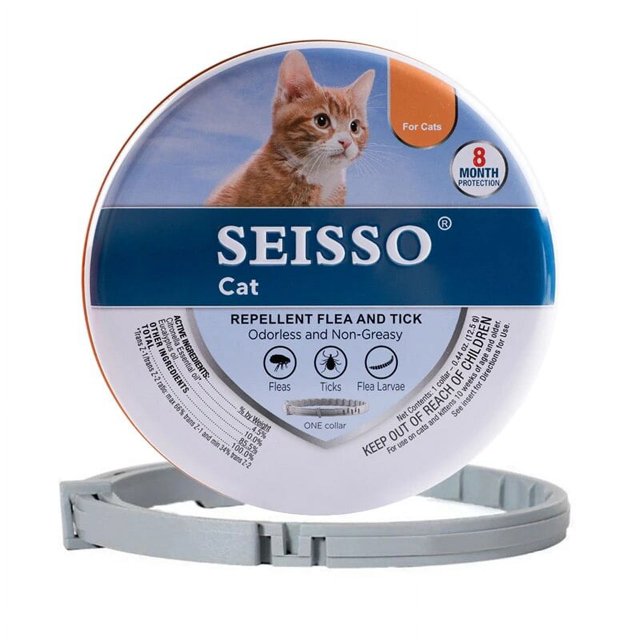 New 38/70CM Pet Anti Flea Ticks Antiparasitic Cats Collar Dog Protection Retractable Collars For Puppy Cat Large Dogs Accessorie ShopWise Round