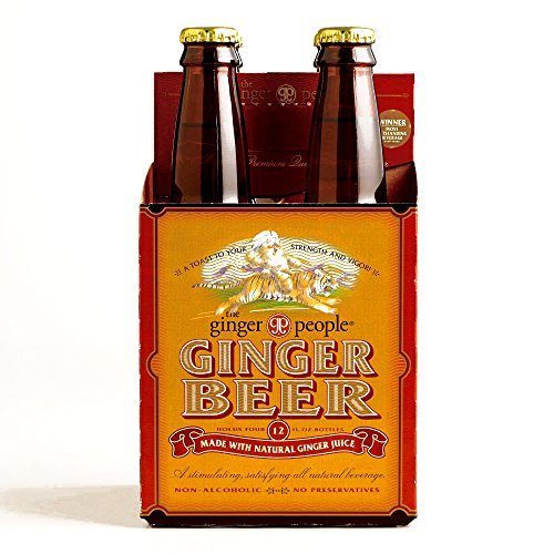 Ginger People Ginger Beer 4Pack 12 oz each (3 Items Per Order